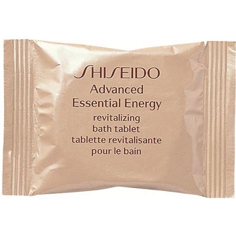 Shiseido Advanced Essential Energy Revitalizing Bath Tablets .